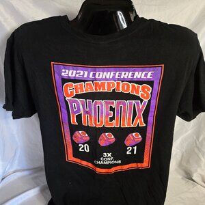 Phoenix Suns 2021 Conference Champions Print T-shirt (L)